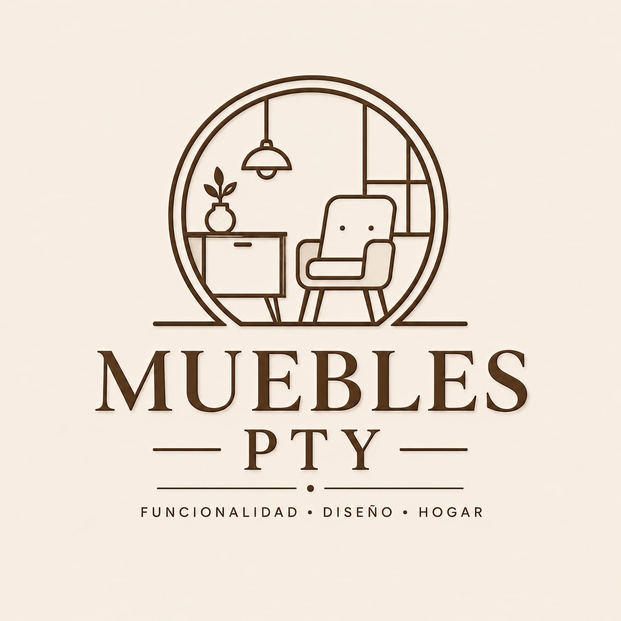 Servicios logo actual muebles pty